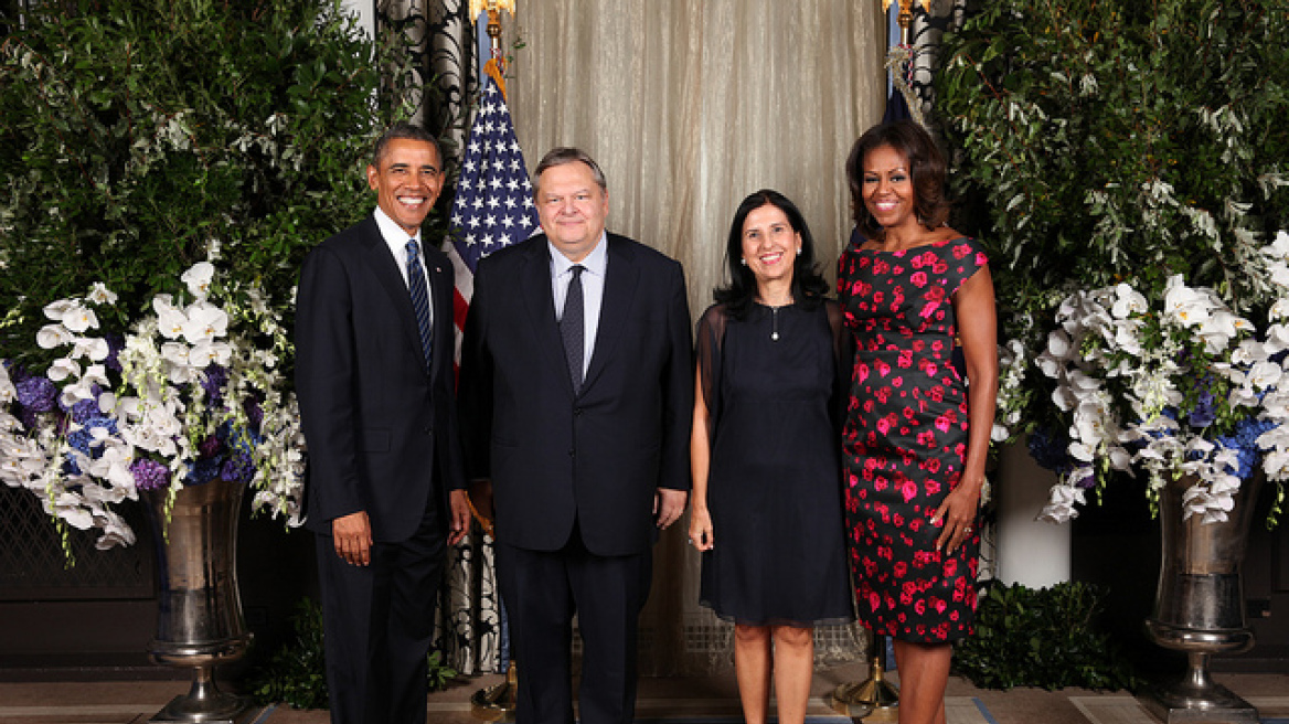 Δείτε το ζεύγος Βενιζέλου να φωτογραφίζεται με το ζεύγος Ομπάμα